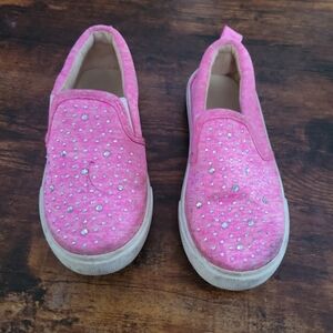 Pink Slip-On Kids Shoes